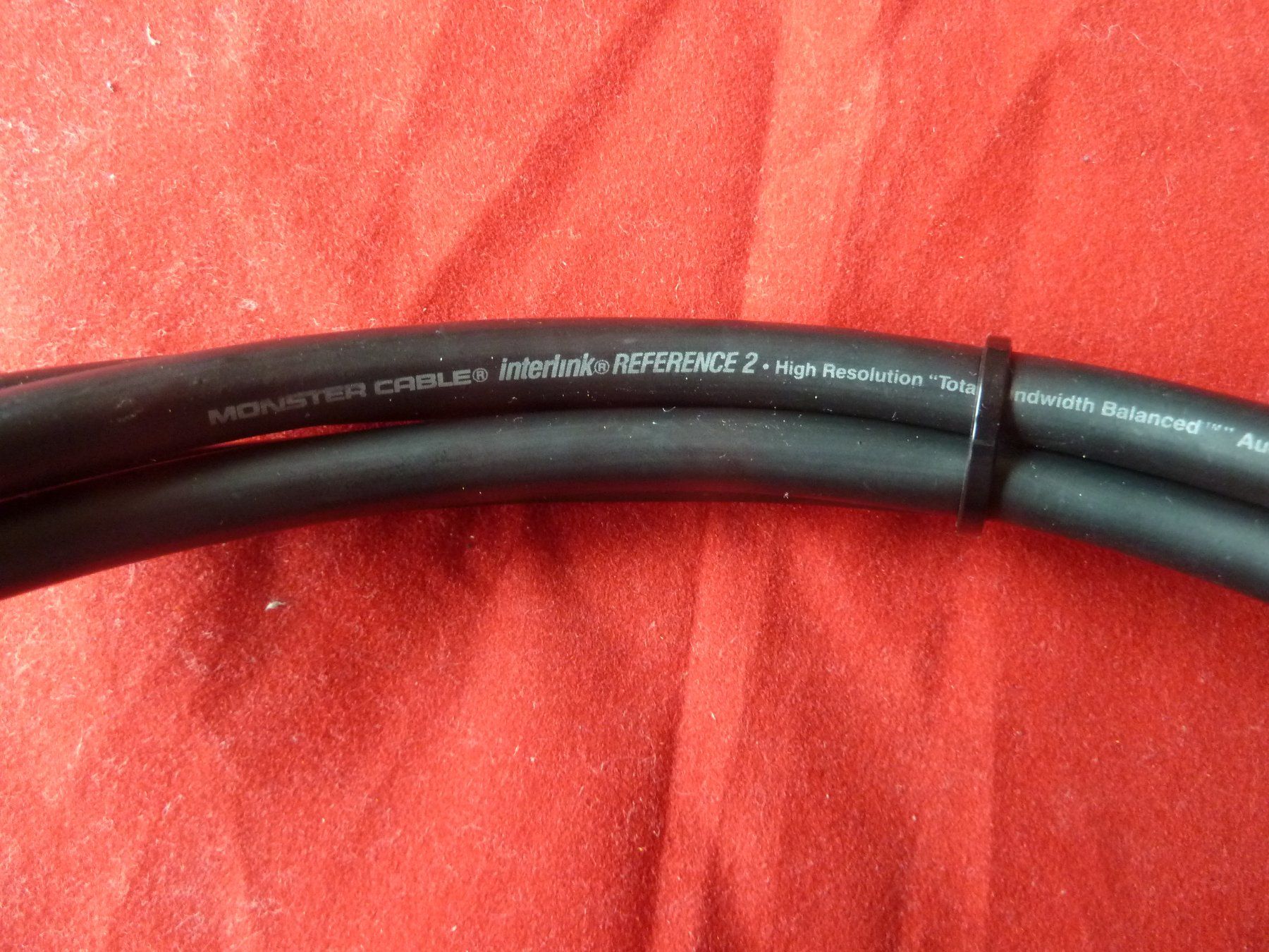 Kabel: Monster Cable  (Chinchkabel)  Reference 2 – Gebraucht aus Affoltern am Albis von Sennrtv 5