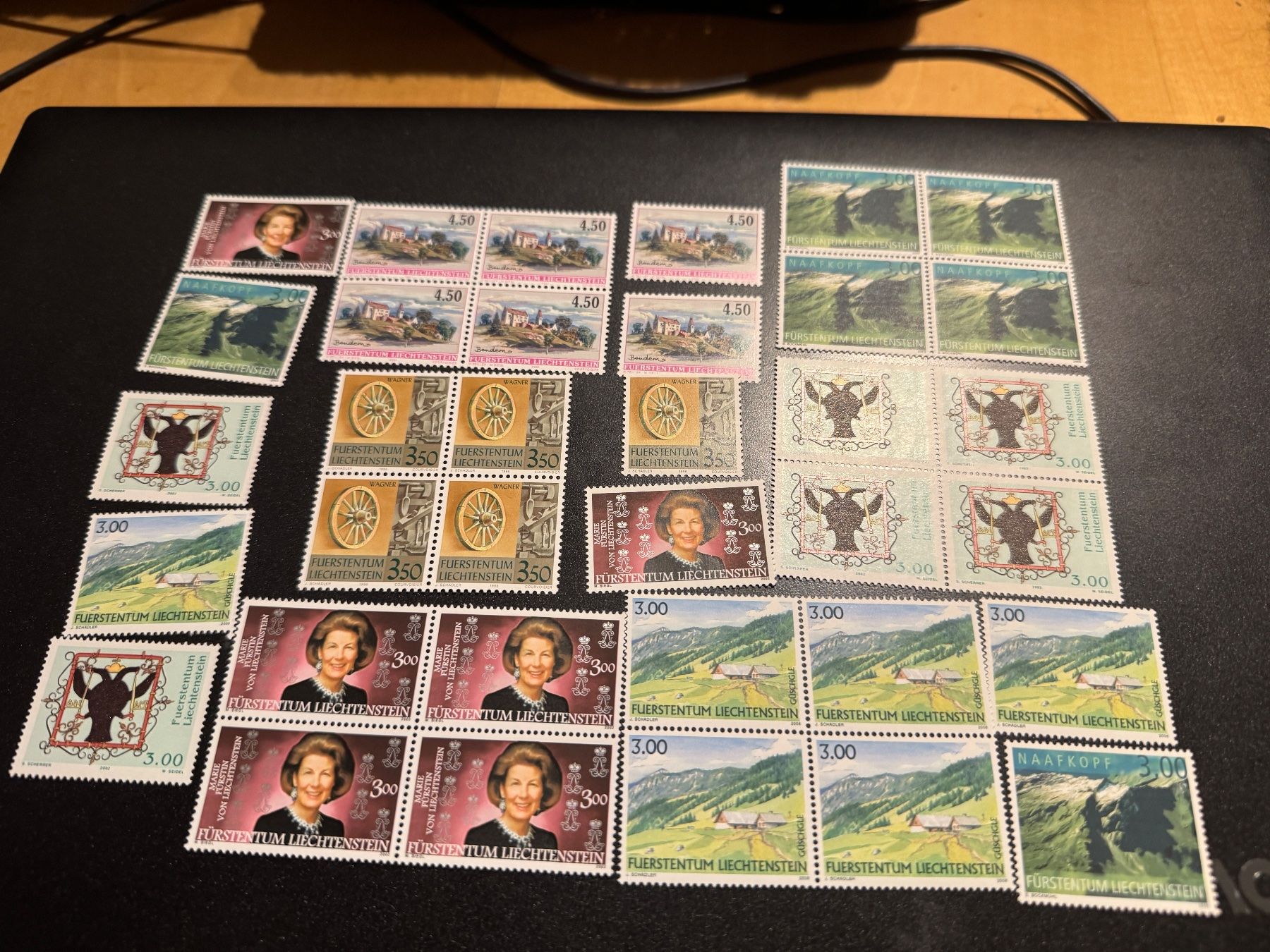 Tutti i francobolli: Frankaturware Liechtenstein  116.50 – Usato da Uster venduto da Briefmarken