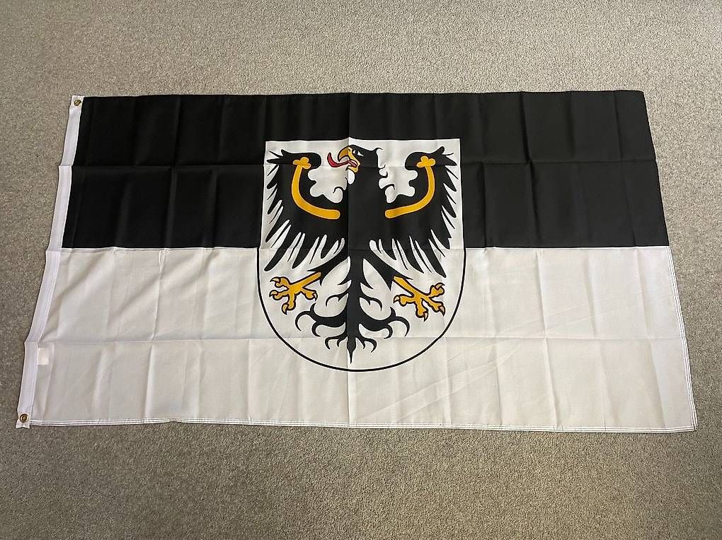 Bandiere: Ostpreussen-Flagge – Nuovo (secondo la descrizione) da Dübendorf venduto da Boomerang64