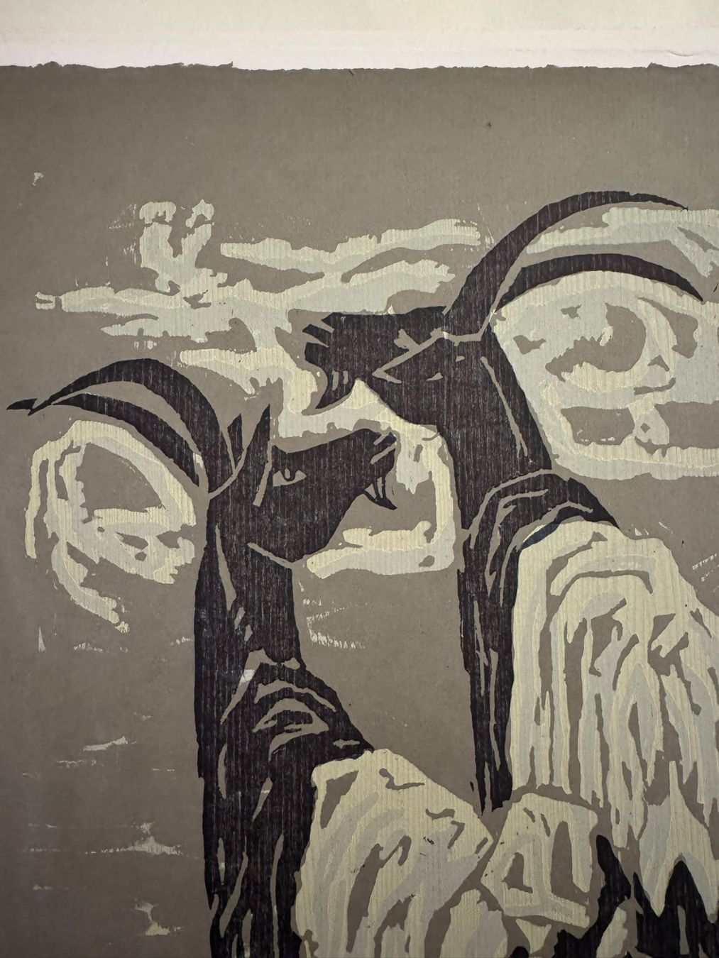 Gravures sur bois: Anton Mutter "Ziegenmelkerin" 1970 – D'occasion à Bern par anolba 1