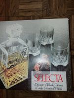 6 verre vin plaqué or  cristal  6 verre Whisky + carafe neuf