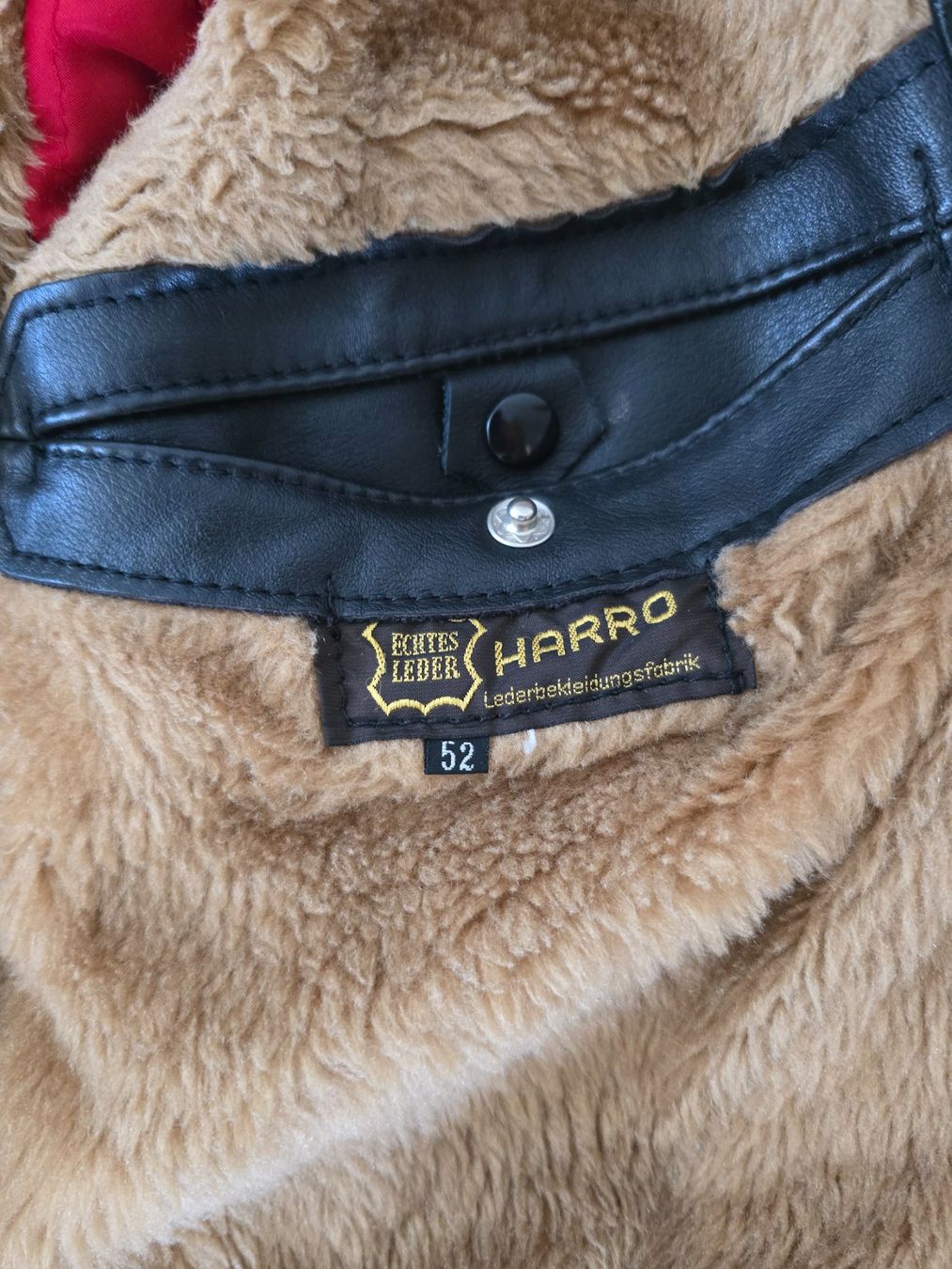 Vestes: Lederjacke HARRO schwarz Grösse 52 – D'occasion à Winterthur par Winthertur84 3