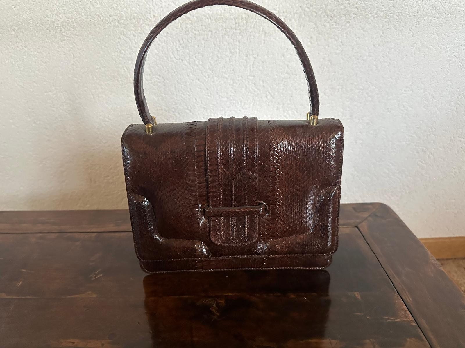 Taschen für Damen: Krokodil Ledertasche – Gebraucht aus Wallisellen von ABCAndrea