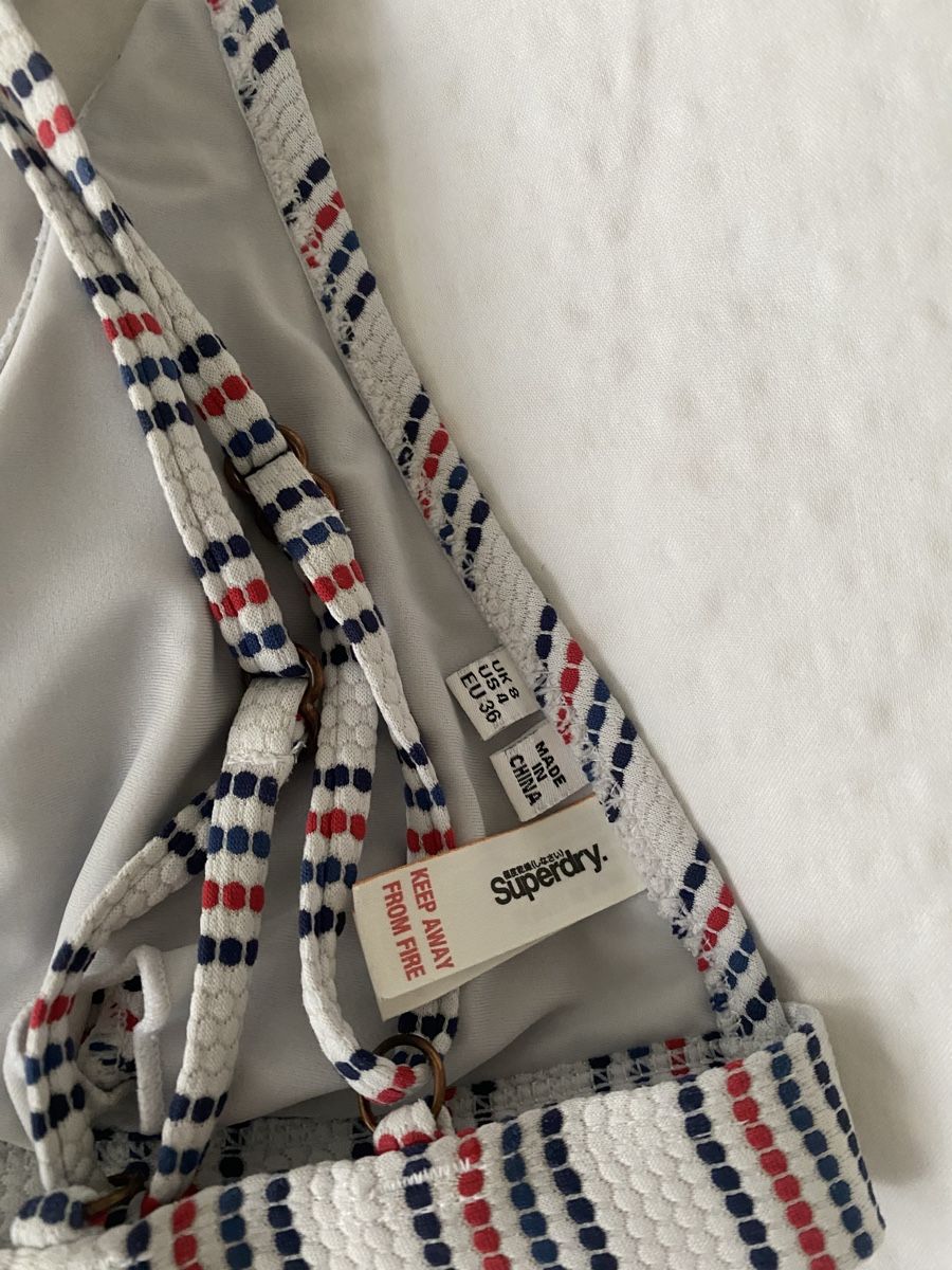 Superdry Costumi da bagno & Bikini: Bikini Superdry rot blau weiss – Usato da Zürich venduto da yae56 3