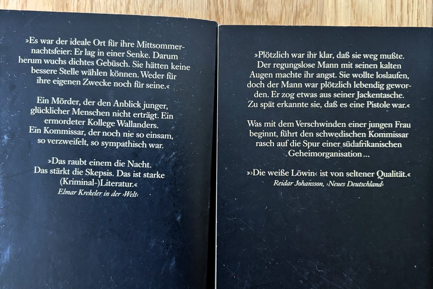 Libri: Henning Mankell Krimi-Set, 8 Bücher – Usato da Riehen venduto da martinaaebersold 1