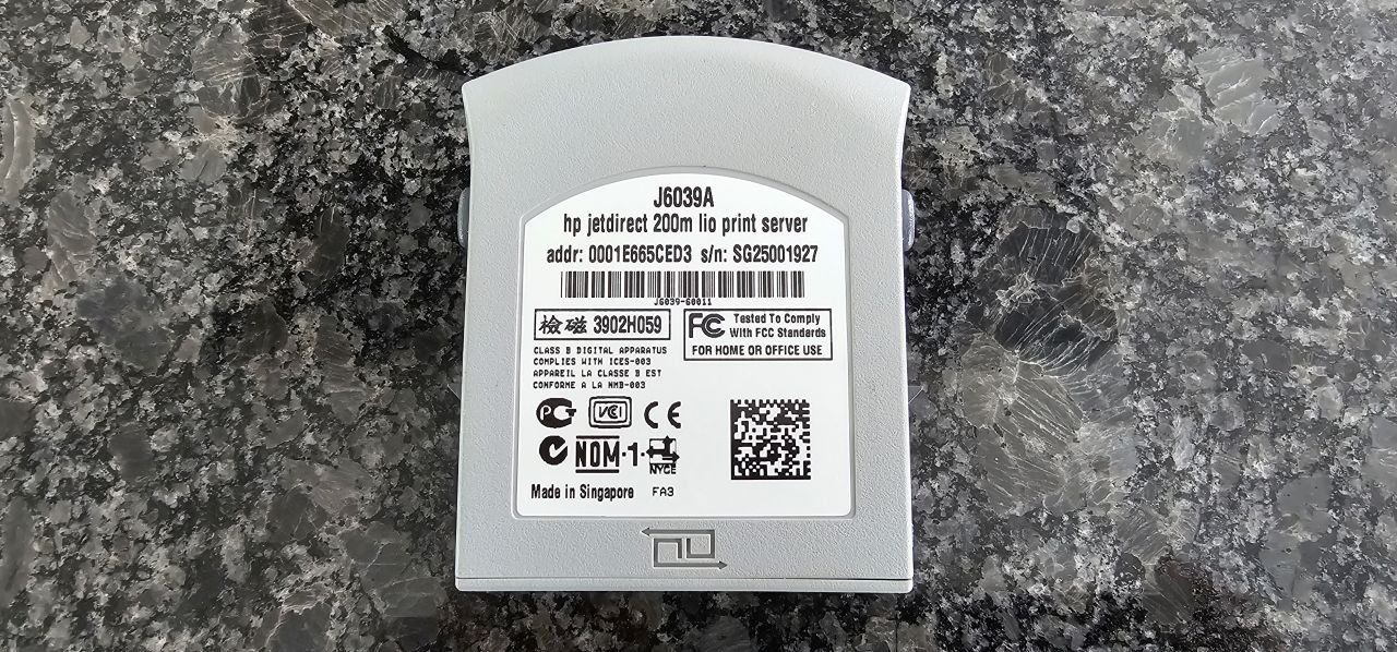 Hewlett Packard Unità & Adattatore: HP JetDirect 200m LIO Print Server – Nuovo (secondo la descrizione) da Igis venduto da Mfsi 3