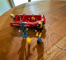 Playmobil Schlauchboot mit Taucher