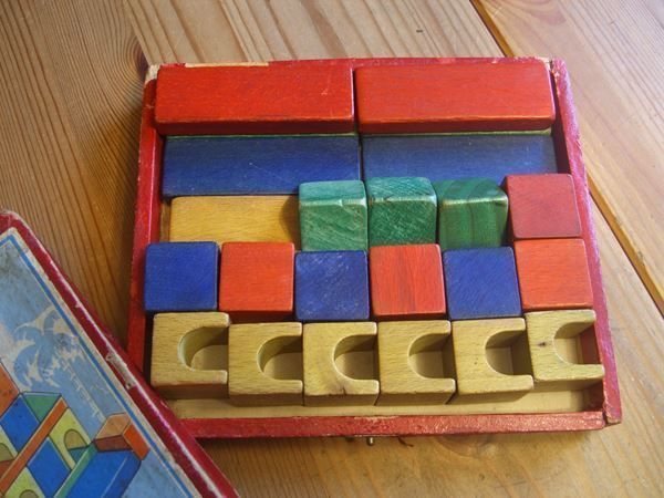 Kit di costruzioni: alter Holzbaukasten "Adria" – Usato da Winterthur venduto da Gaia 3