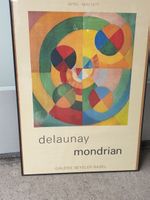 Plakat Delaunay Mondrian Galerie Beyeler Basel 1977