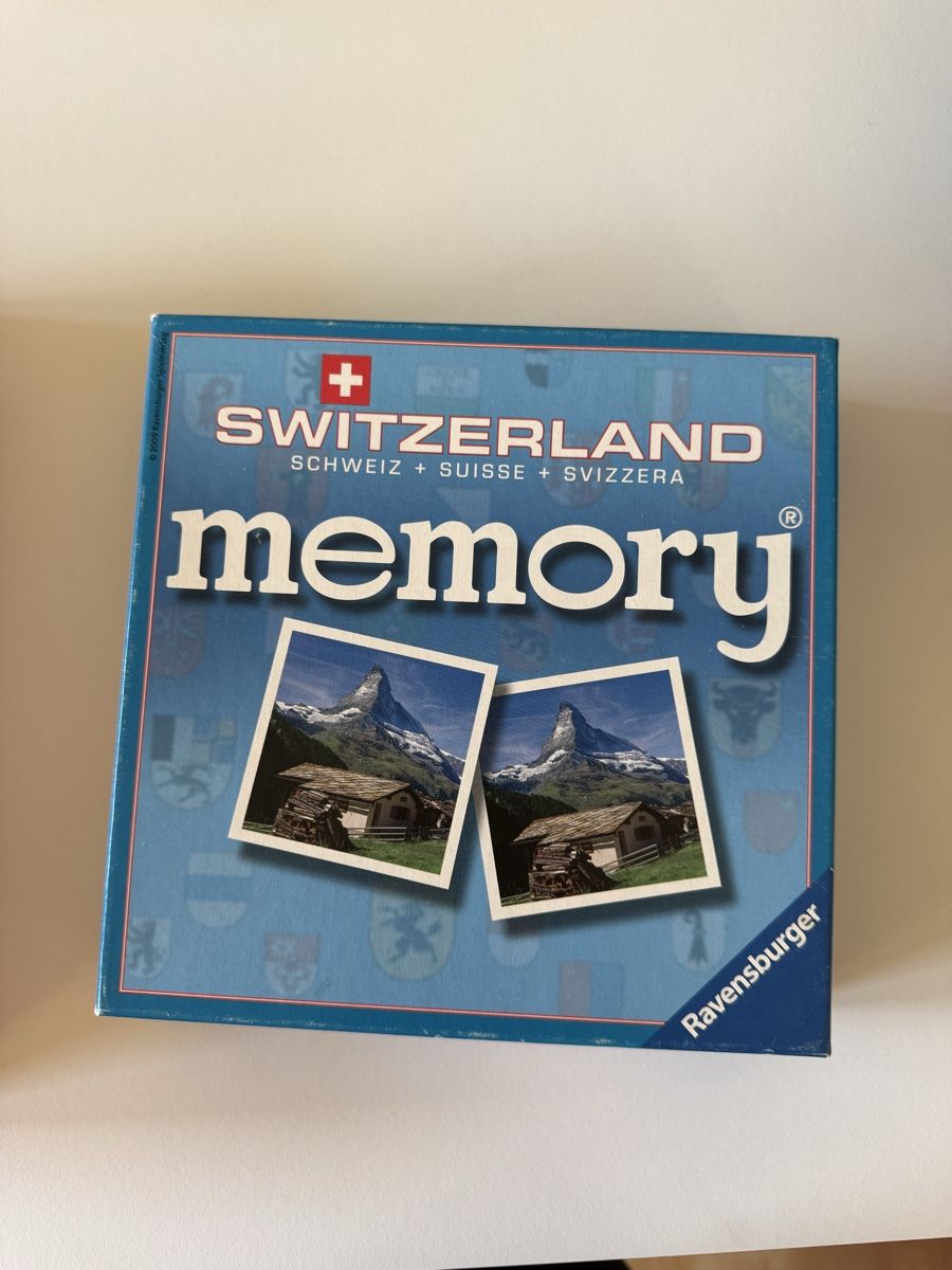 Ravensburger Giochi: Switzerland Memory Game by Ravensburger - Fun! – Usato da Zürich venduto da andreamt
