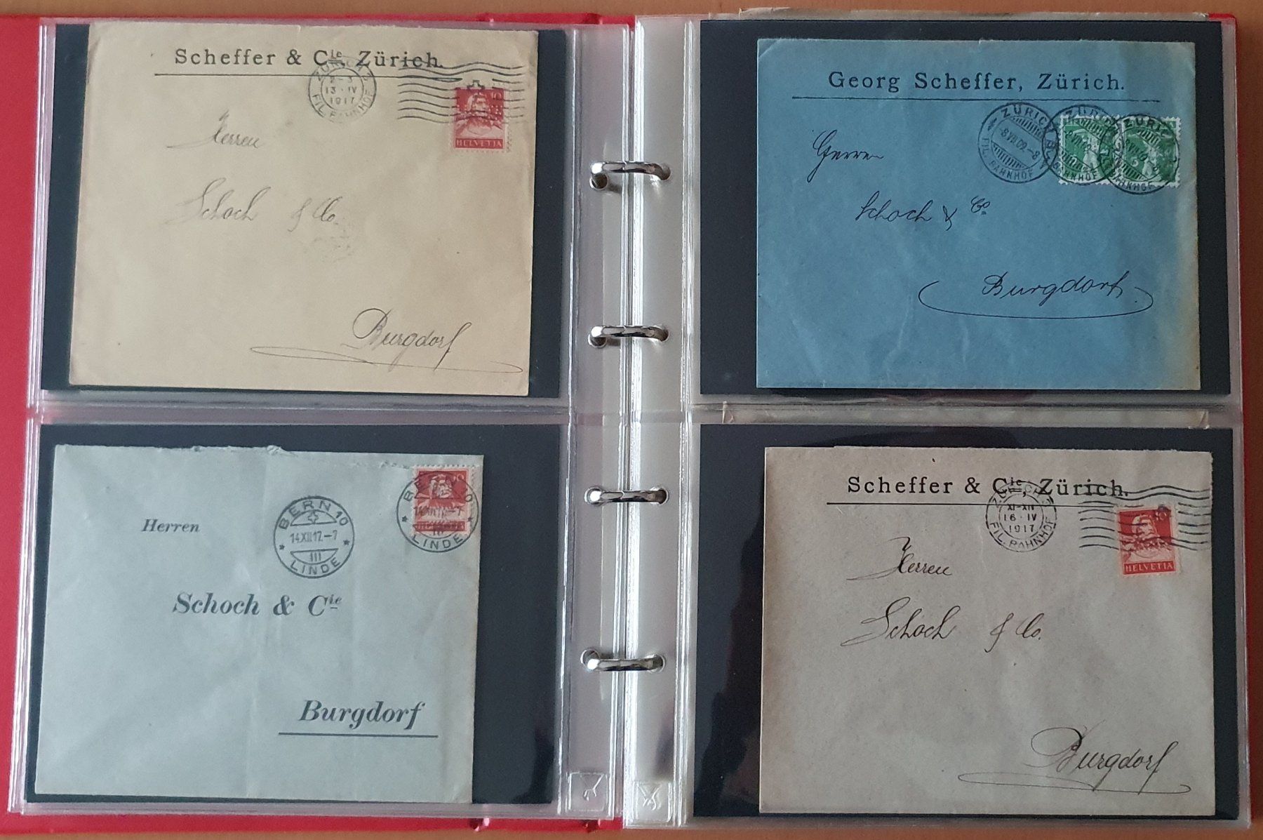 Tutti i francobolli: 85 Perfin Briefe im Album – Usato da Kreuzlingen venduto da Rschweiz1 5