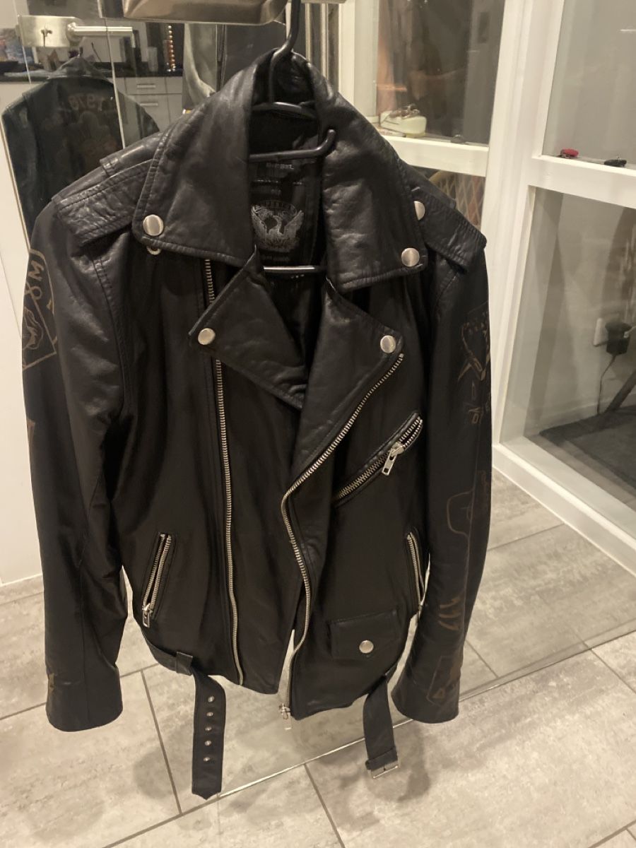 Diesel Giacche: Original Diesel Lederjacke grösse S – Usato da Sargans venduto da Nikelmaker