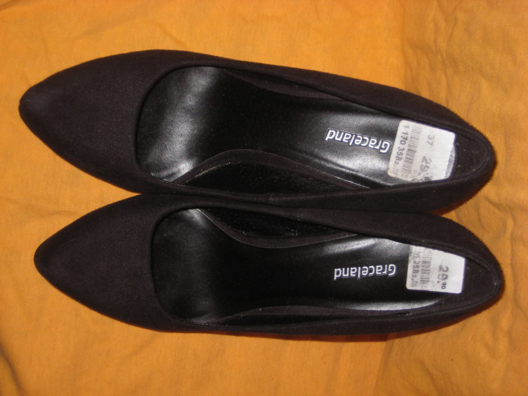 Dosenbach Scarpe da donna: Pumps High Heels schwarz Grösse 37 – Nuovo (secondo la descrizione) da Füllinsdorf venduto da Schlupp 1