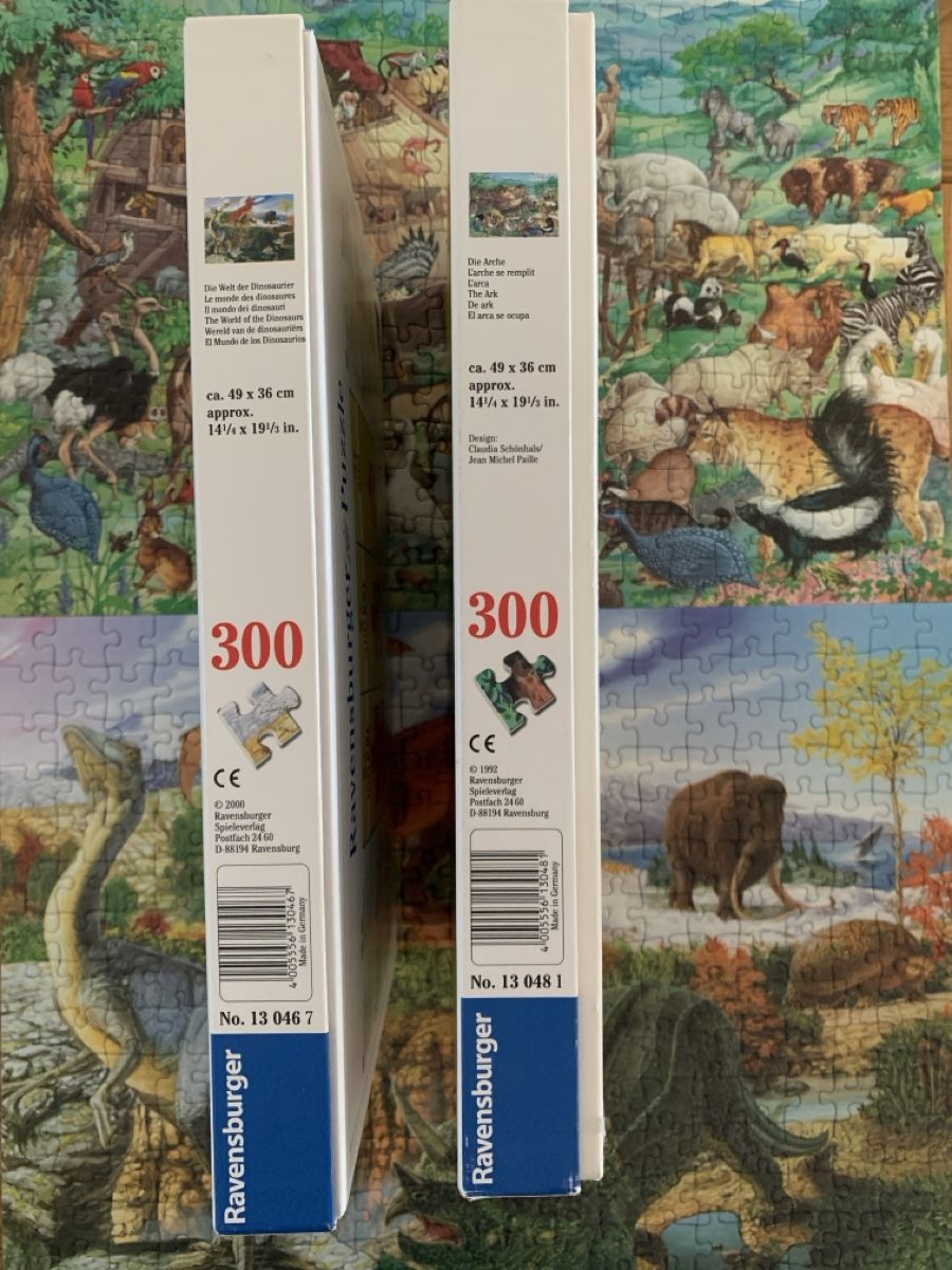 Ravensburger Puzzle: Ravensburger Puzzle 300 pièces .2 puzzles. – Nuovo (secondo la descrizione) da Prilly venduto da Sissi_1009 6