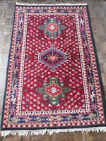 N15 Orientteppich handgeknüpft dick 124x184cm