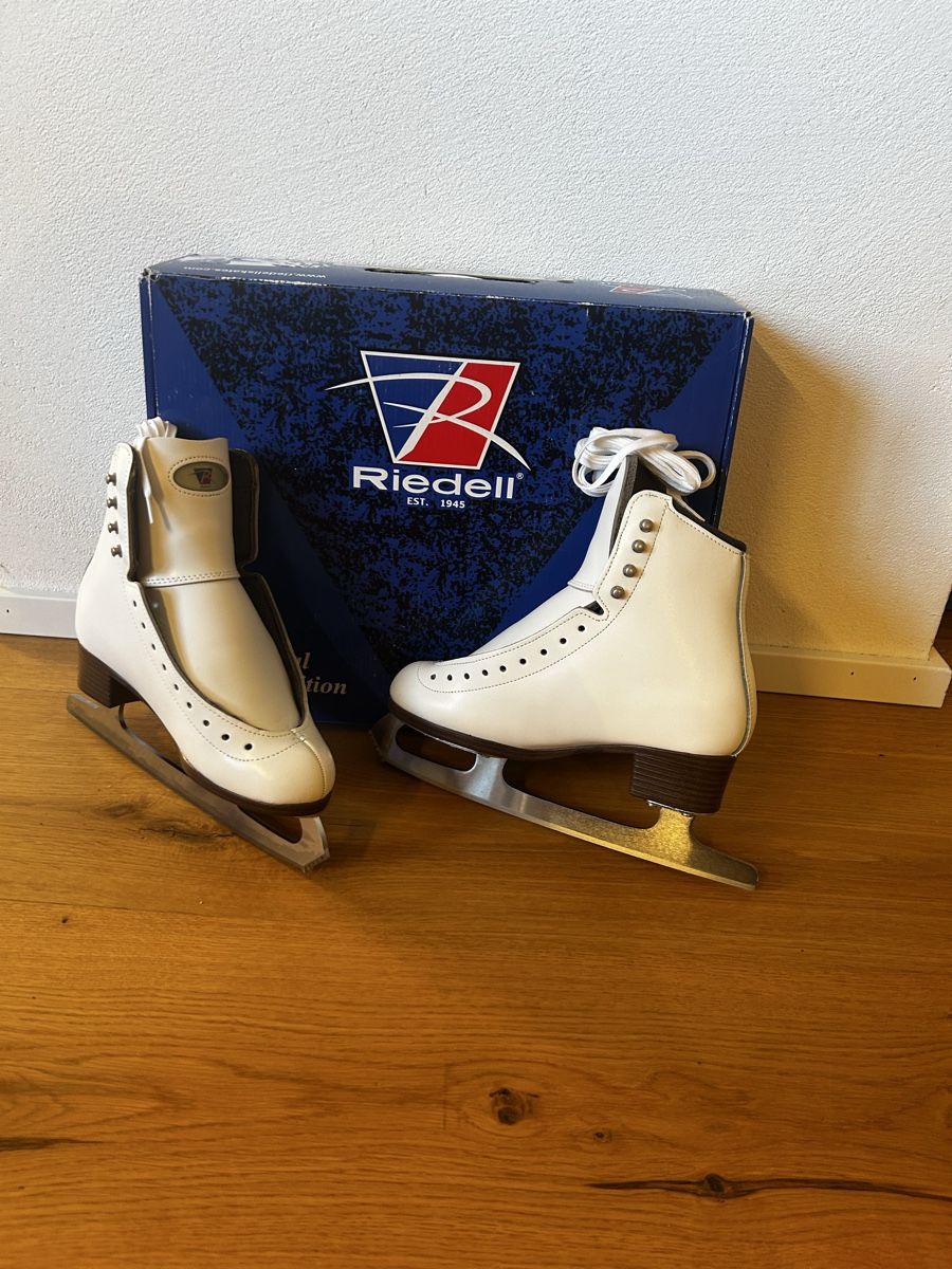 Pattini da ghiaccio: Riedell Schlittschuhe Diamond Eiskunst Eislauf Gr. 34 NEU – Nuovo e nell'imballaggio originale da Aesch ZH venduto da bolozo 4