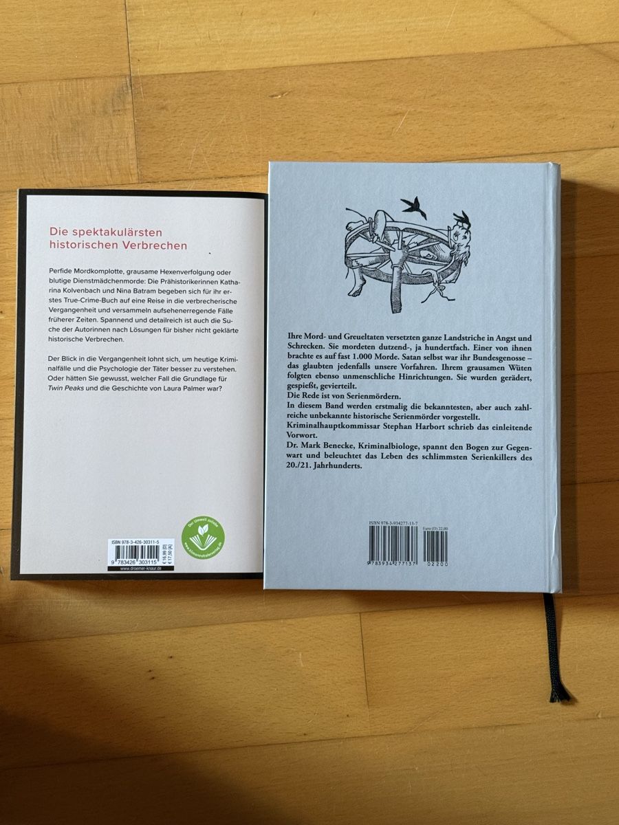 Bücher: True Crime Bücher – Neu (gemäss Beschreibung) aus Wolhusen von Raffi_Weber 1