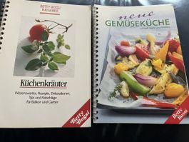2 Betty Bossi Kochbücher, Kräuter & Gemüse