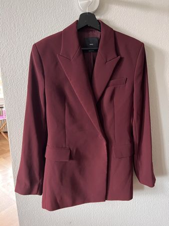 Hosenanzug Mango, Gr. S, Bordeaux 