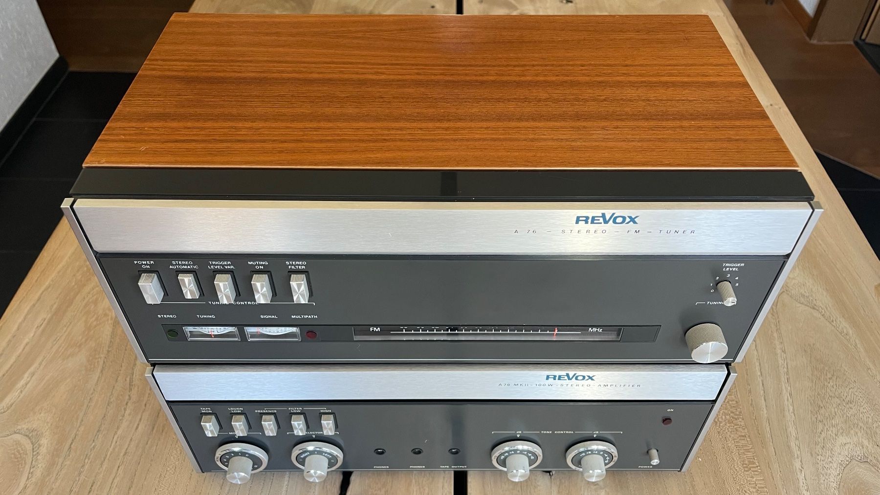 Revox Amplificatori: Revox Anlage A78 MKII/A76/B790 – Usato da Wagen venduto da Heisch1 2
