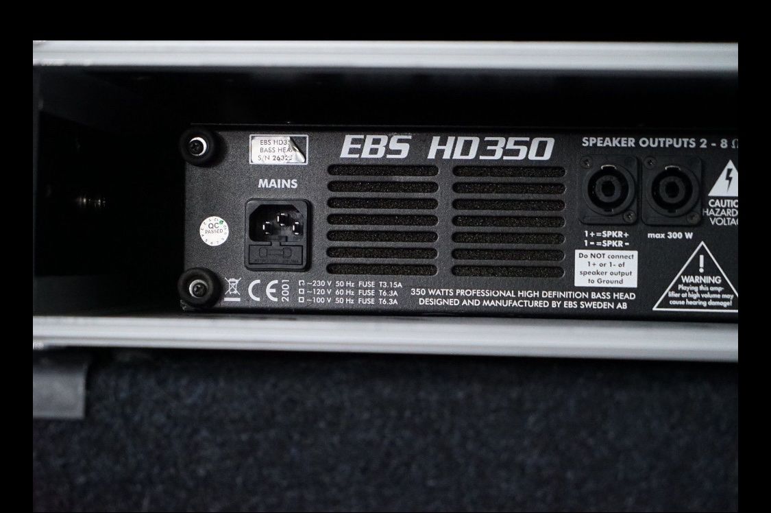 Ebs Amplificatori: Bassamp EBS HD 350 Topteil & EBS 410 Evo. Proline 2000 – Usato da Bern venduto da xan_g2pd 4