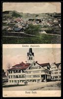 AK Teufen /Appenzell, Hotel Hecht, Ortsansicht