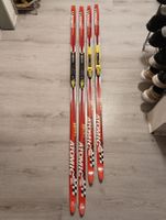 2 Pairs of Atomic Beta Race Cross-Country Skis with Bindings