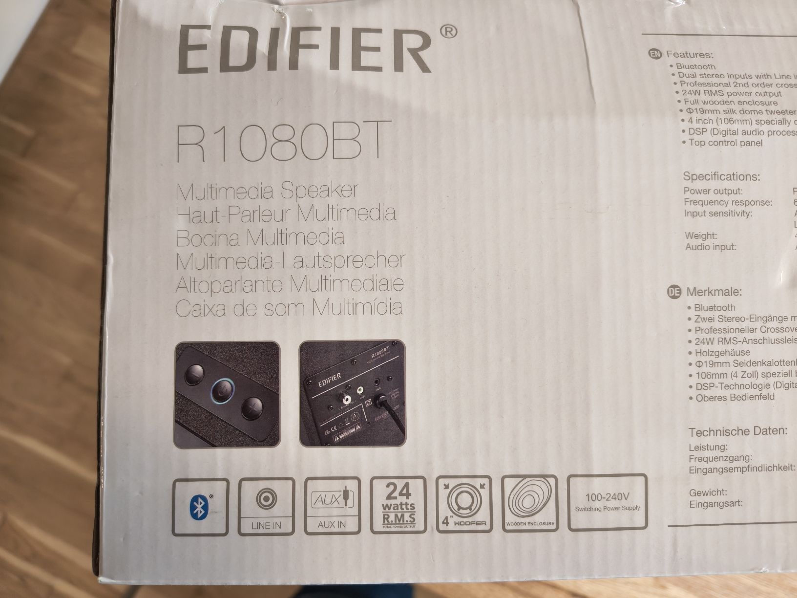 Lautsprecher: EDIFIER R1080BT mit Bluetooth  – Gebraucht aus Boniswil von Olaf555 4