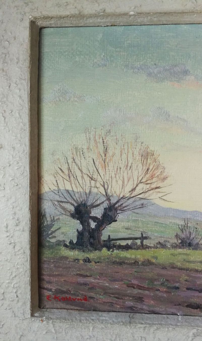 Gemälde: Bild von E. Kohlund – Gebraucht aus Goldau von I_auktionator 2