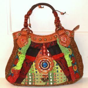 Sac ethnique "pyramide"