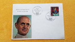 FDC - Besuch Papst Paul VI in Genf - Schweiz 1969
