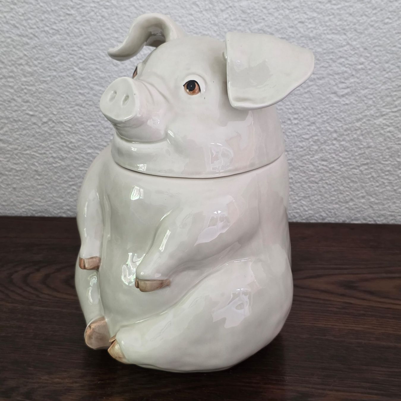 Contenitori & Simili: Keramik Schweinchen Vorratsdose mit Deckel – Usato da Rheinsulz venduto da Dred 1