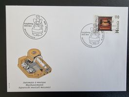 Ersttagsumschlag 1996 (Musikdosen)