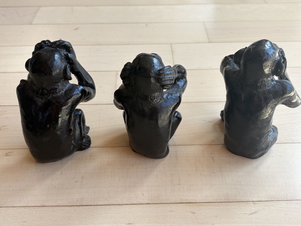 Skulpturen & Statuen: 3 singes sages – Gebraucht aus Lausanne von ValeMerky 1