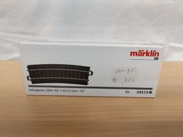 Märklin H0 24215 - Gebogenes C-Gleis R2 - 6 Stück
