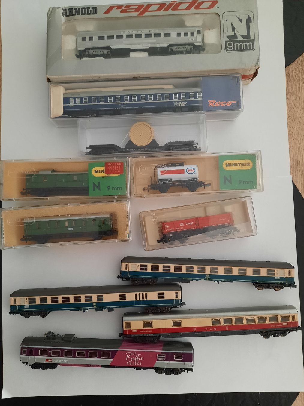 Modelleisenbahnen: divers  wagons – Gebraucht aus Les Evouettes von mar_pp2b