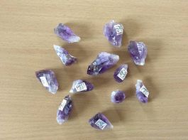 Amethyst Steine, unbehandelt