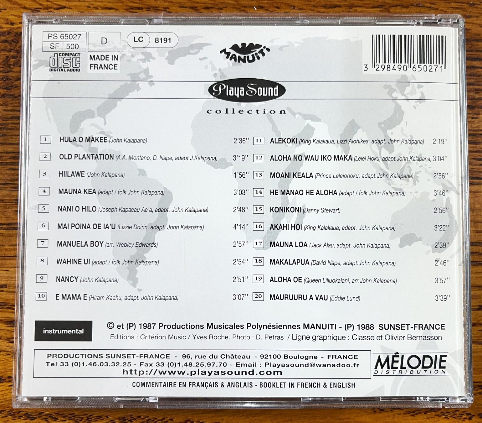 CDs: Guitare Hawaienne authentique CD – Gebraucht aus Oftringen von Vucki 1