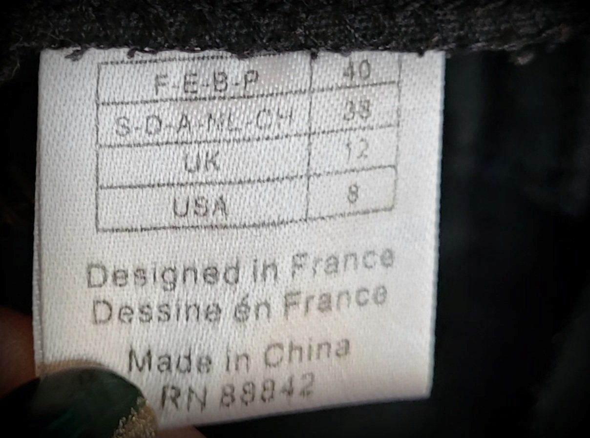 Manteaux: Tolle Long Jacke / Mantel Gr. 38 Schwarz – D'occasion à Füllinsdorf par Sunnebliemli7 5