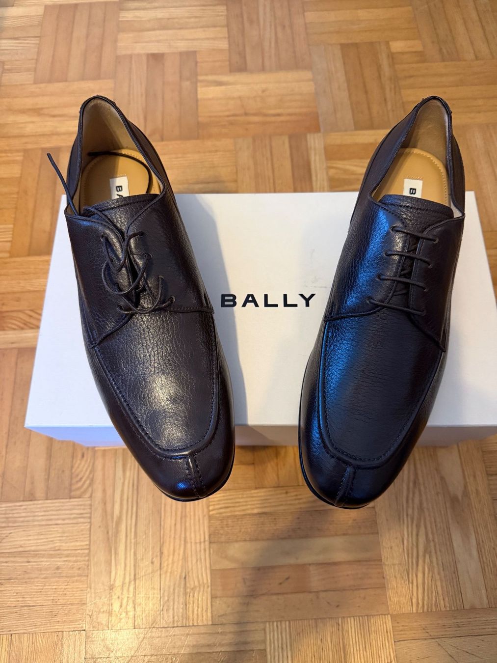 Bally Scarpe da uomo: Bally Saele Halbschuh,  Neu/Originalverpackt, EU 8F, braun – Nuovo e nell'imballaggio originale da bioggio venduto da lenny023