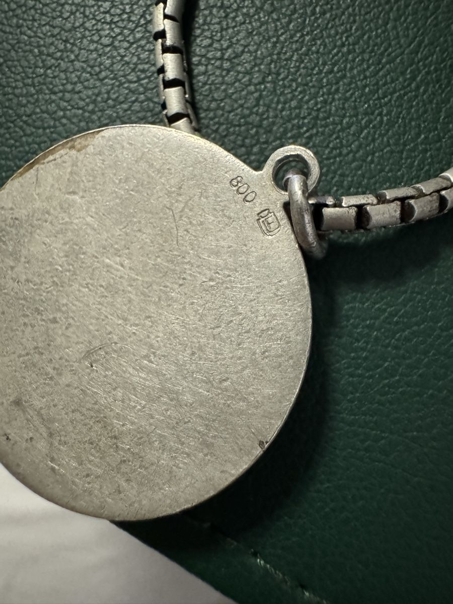 Ketten: Silber Antike kette e925 mit Sternzeichen Löwe  800 Silber – Gebraucht aus Untersiggenthal von Dilosh.ch 1