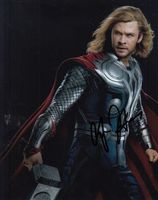 Chris Hemsworth (Thor) - orig. sign. Grossfoto