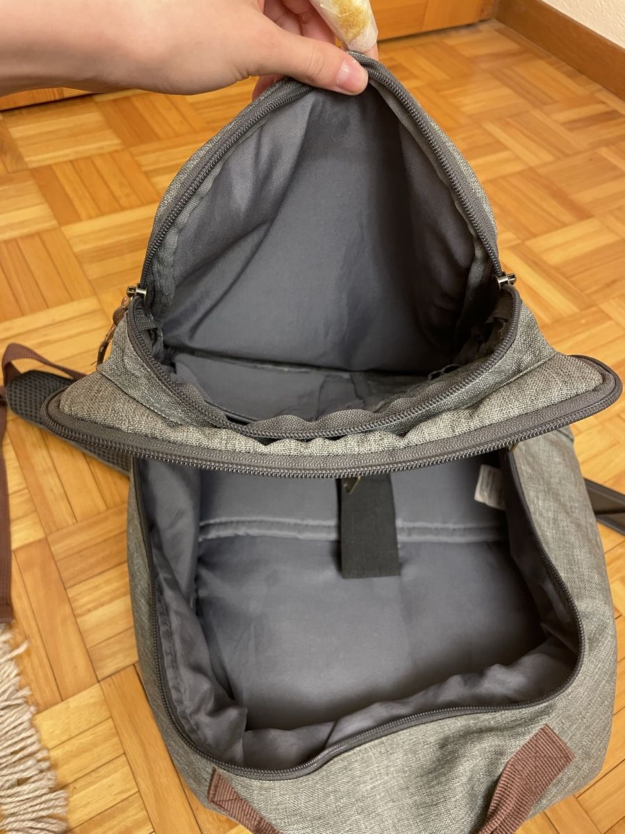 46 Nord Zaini: 46 Nord Rucksack, Grau – Usato da Dittingen venduto da nje_9nlt 4