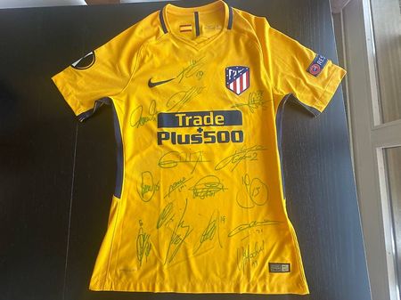 Maillot officiel away 17/18  Filipe Luís #3  Signé