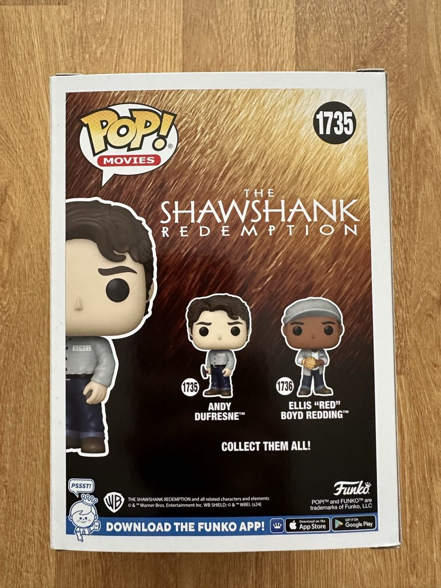 Funko Figuren: Funko POP! The Shawshanks Redemption Andy 1735 – Neu (gemäss Beschreibung) aus Steffisburg von Rojan5041 1