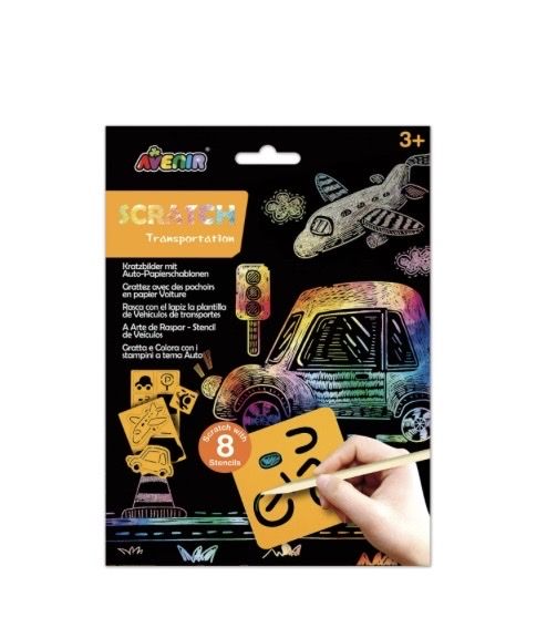 Kit bricolage: Avenir - Kratzbilder Schablonen – Nuovo e nell'imballaggio originale da Winterthur venduto da Box4Fun 3