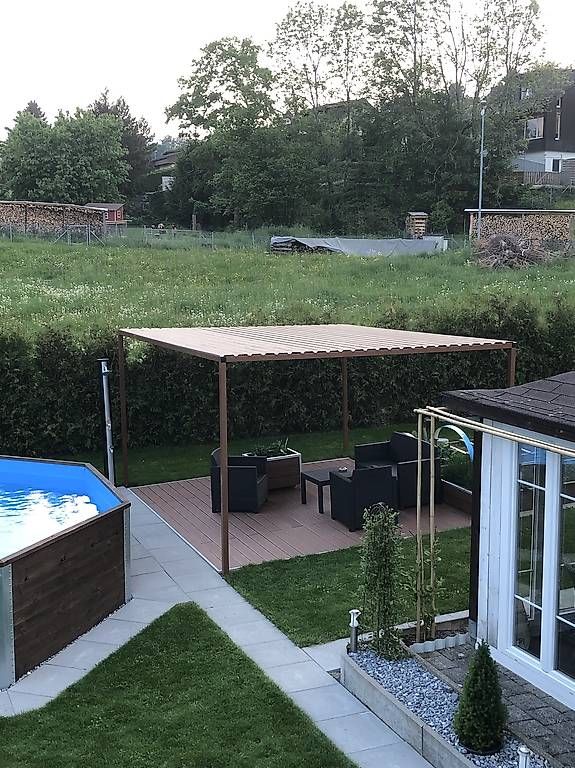 Rifugi: 5x5m Pergola Pavillon Unterstand – Nuovo e nell'imballaggio originale da Bichelsee venduto da 123Tremp321 1