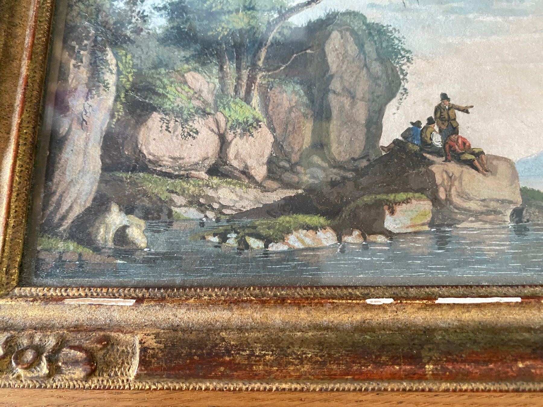 Gemälde: Original Aquarell um 1850 – Gebraucht aus Zürich von JAD01 1
