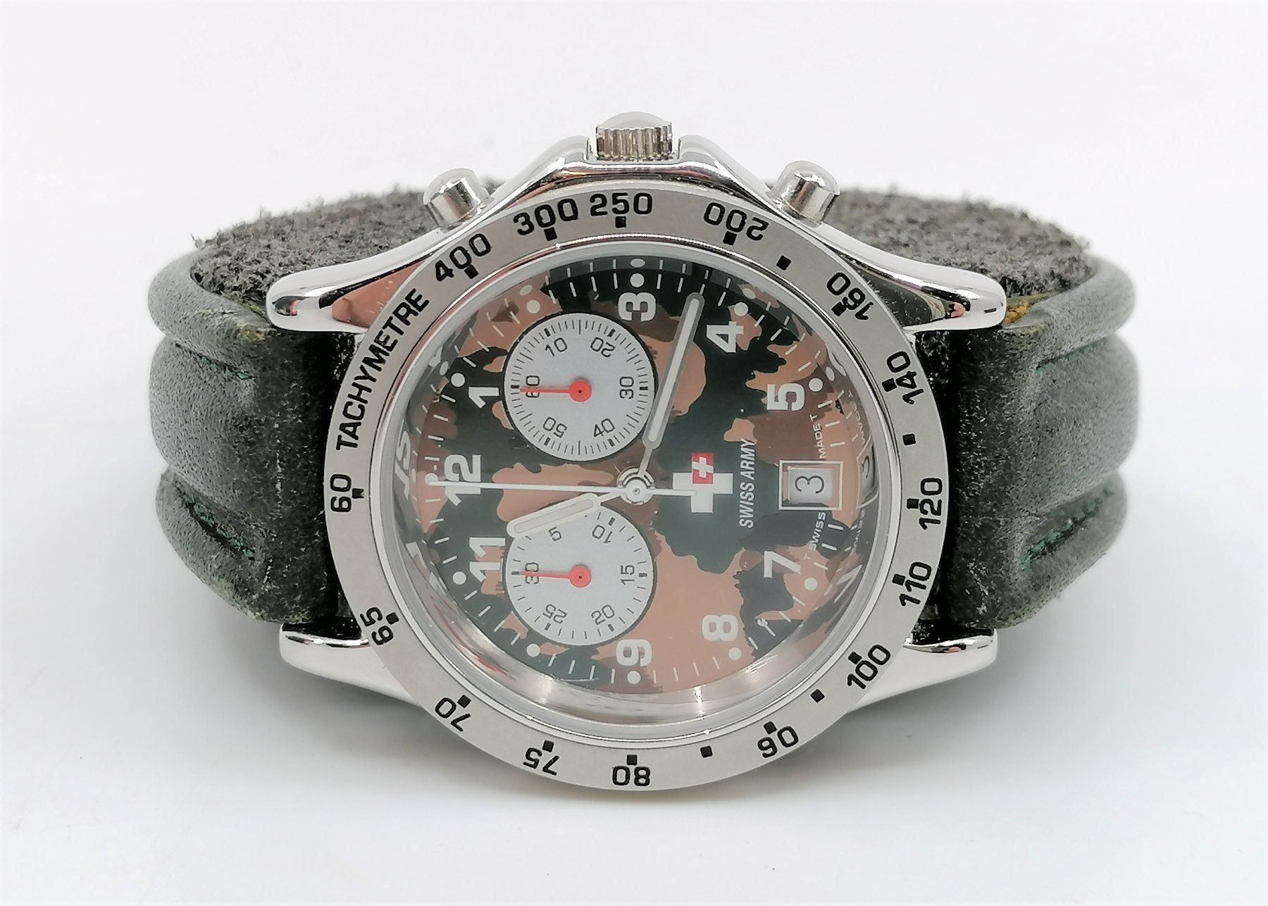Swiss Orologi: Swiss Army Chronograph Citex SA – Usato da Reinach BL venduto da fliegenrolli