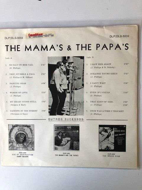 Dischi in vinile: The Mamas & The Papas – Usato da Aarwangen venduto da Jukebox3 2